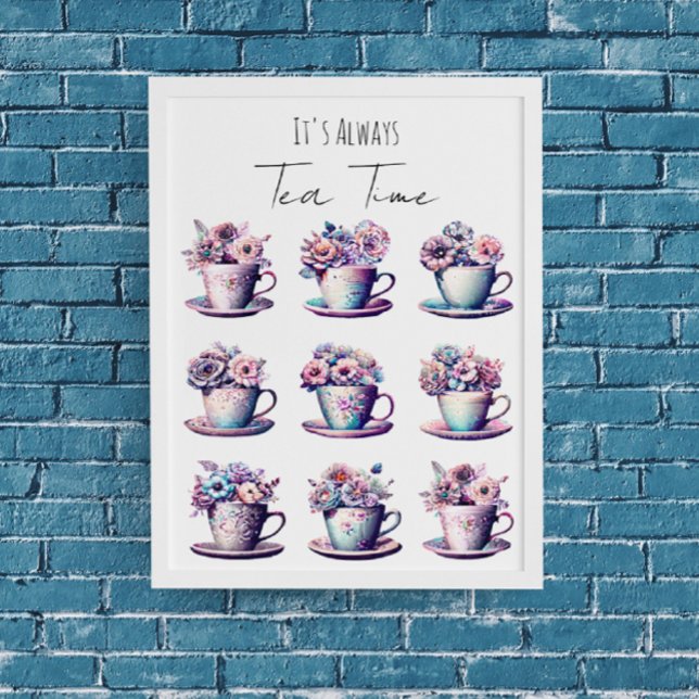 Es ist immer Teezeit  Poster (Von Creator hochgeladen)