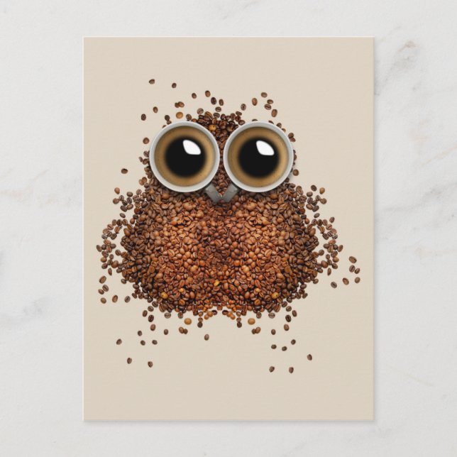 Es ist immer Zeit für Kaffee Postkarte (Vorderseite)