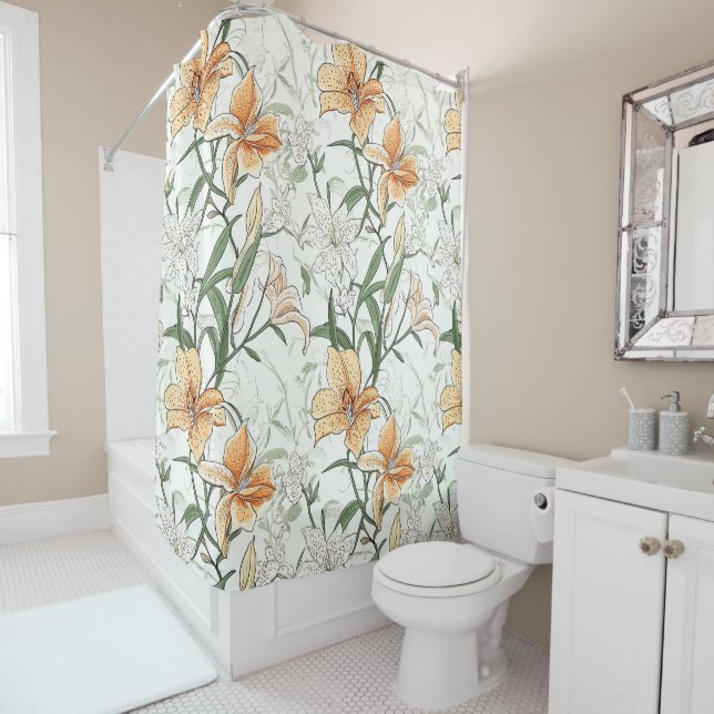 Es ist in den Blätter geschrieben, Duschvorhang (Beispiel)