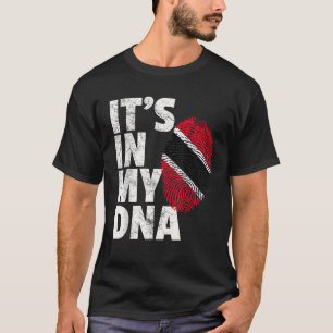 ES IST IN MEIN DNA, Trinidad und Tobago Flag Pride T-Shirt