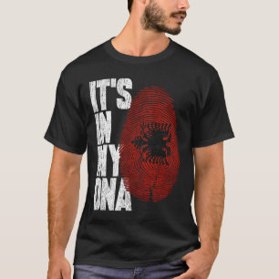 Es ist in meinem albanischen DNA-Shirt Stolz Hispa T-Shirt