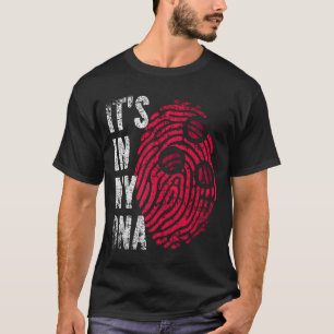 ES IST IN MEINEM DNA-Ball-Fingerabdruck T-Shirt
