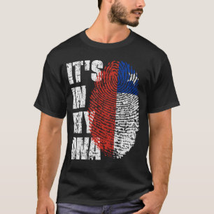 ES IST IN MEINEM DNA-Chile Flag Jungs Mädchen Gesc T-Shirt