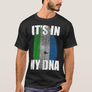 Es ist in meinem DNA Krio Flag Zip T-Shirt