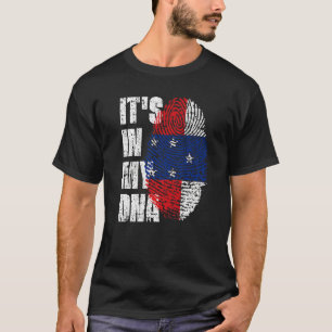 Es ist in meinem DNA Niederländischen Antillen Fla T-Shirt