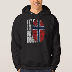 Es ist in meinem DNA Norwegen Grafik für Männer No Hoodie