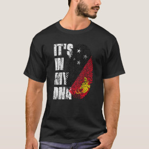Es ist in meinem DNA Papua Flag neue Guinea Papua  T-Shirt
