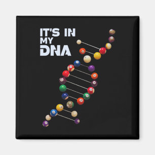 Es ist in meinem DNA Pool Spieler Billard 8 ll Lie Magnet