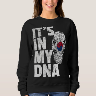 Es ist in meinem DNA-Südkorea-Flaggen-Souvenir Sweatshirt