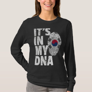 Es ist in meinem DNA-Südkorea-Flaggen-Souvenir T-Shirt
