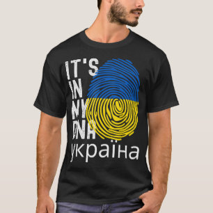 Es ist in meinem DNA Ukrainischer Unabhängigkeitst T-Shirt