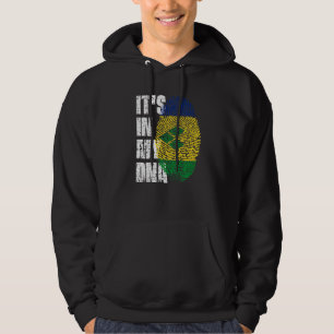 Es ist in meinem DNA Vincent & Grenadines Flag Wur Hoodie