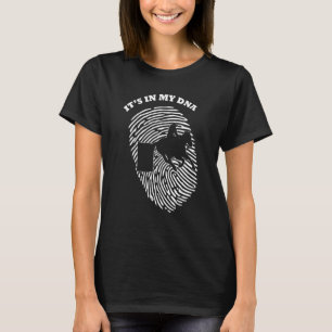 Es ist in meinem DNS Barrel Racing Rodeo Fingerpri T-Shirt