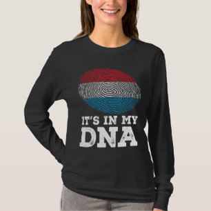 Es ist in meinem DNS Fingerprint Luxembourg Flag P T-Shirt