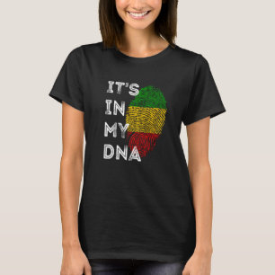 Es ist in meinem DNS Rasta Reggae Roots Jamaican P T-Shirt