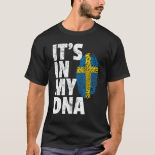Es ist in meinem DNS Schweden schwedische Flagge M T-Shirt