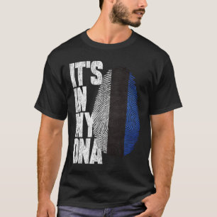 Es ist in meinem estnischen DNA-Shirt Stolz hispan T-Shirt