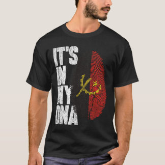 Es ist in meiner DNA Angolan Shirt Proud Geschenk