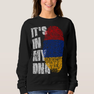 Es ist in meiner DNA-Armenien-Flagge armenisch Sweatshirt