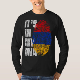 Es ist in meiner DNA-Armenien-Flagge armenisch T-Shirt