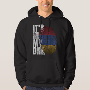 Es ist in meiner DNA armenisch signiert stolz Gesc Hoodie