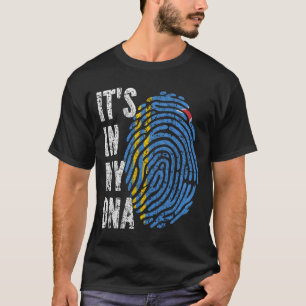 ES IST IN MEINER DNA Aruba Flag Männer Frauen Kind T-Shirt