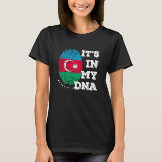 ES IST IN MEINER DNA Aserbaidschanische Fahne Männ T-Shirt