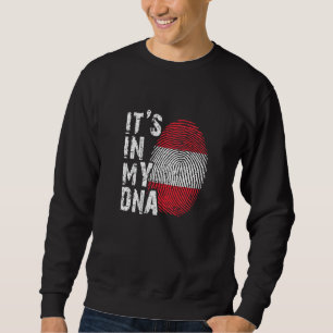 Es ist in meiner DNA Austria Flag Österreichische  Sweatshirt