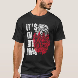 ES IST IN MEINER DNA-Bahrain-Flagge Bahraini T-Shirt