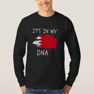 Es ist in meiner DNA Bahrain-Flagge Stolz auf Bahr T-Shirt