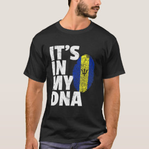 Es Ist In Meiner Dna Barbados-Flagge Stolz Nationa T-Shirt