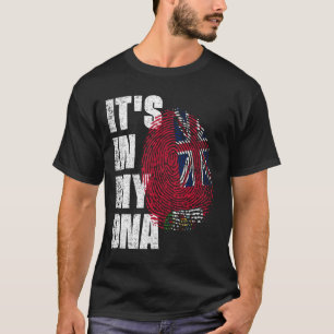 ES IST IN MEINER DNA-Bermuda-Fahne T-Shirt