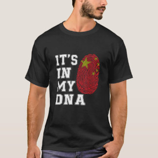 Es ist in meiner DNA Chinesisch Stolz ChinaFlagge T-Shirt