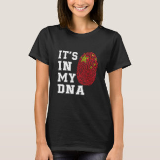 Es ist in meiner DNA Chinesisch Stolz ChinaFlagge T-Shirt