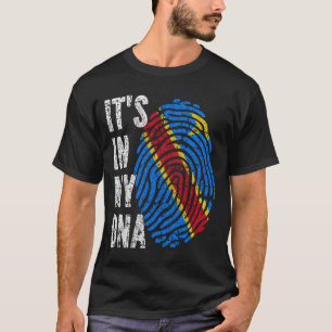 ES IST IN MEINER DNA Demokratische Republik Kongo T-Shirt
