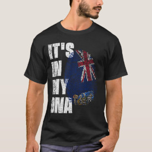 ES IST IN MEINER DNA FALKLANDINSELFLAGE T-Shirt