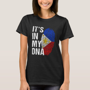 Es ist in meiner DNA Filipino Filipina Stolz  Phil T-Shirt
