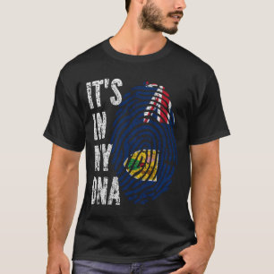 ES IST IN MEINER DNA-Flagge, die Türken und Caicos T-Shirt