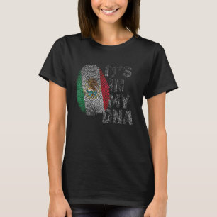 Es ist in meiner DNA-Flagge von Mexiko mexikanisch T-Shirt