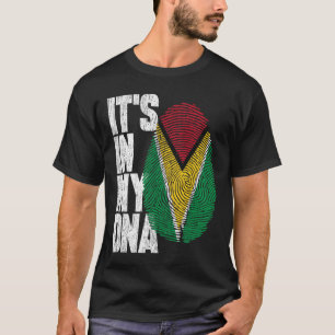 Es ist in meiner DNA Guyana Shirt Proud Geschenk G