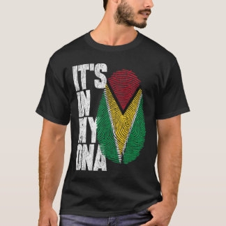 Es ist in meiner DNA Guyana Shirt Proud Geschenk G