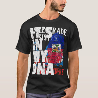 Es ist in meiner DNA Haiti Haitianische Flagge Men T-Shirt