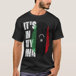 ES IST IN MEINER DNA, IN DER Libyen Flag Boy Girl T-Shirt