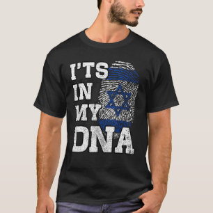 Es ist in meiner DNA Israelis Fingerprint Proud Is T-Shirt