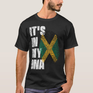 ES IST IN MEINER DNA-Jamaika-Flagge T-Shirt