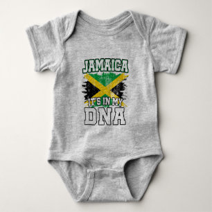 Es ist in meiner DNA jamaikanischer Stolz Jamaika- Baby Strampler