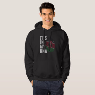 Es ist in meiner DNA - Kenia-Flagge Hoodie