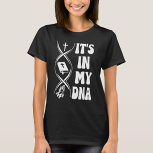 Es ist in meiner DNA, Kreuz, Bibelverse, Beten, Ch T-Shirt