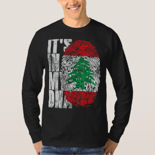 Es ist in meiner DNA-Libanon Grafik für Männer Leb T-Shirt