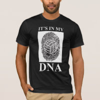 Es ist in meiner DNA - lustiges Volleyball